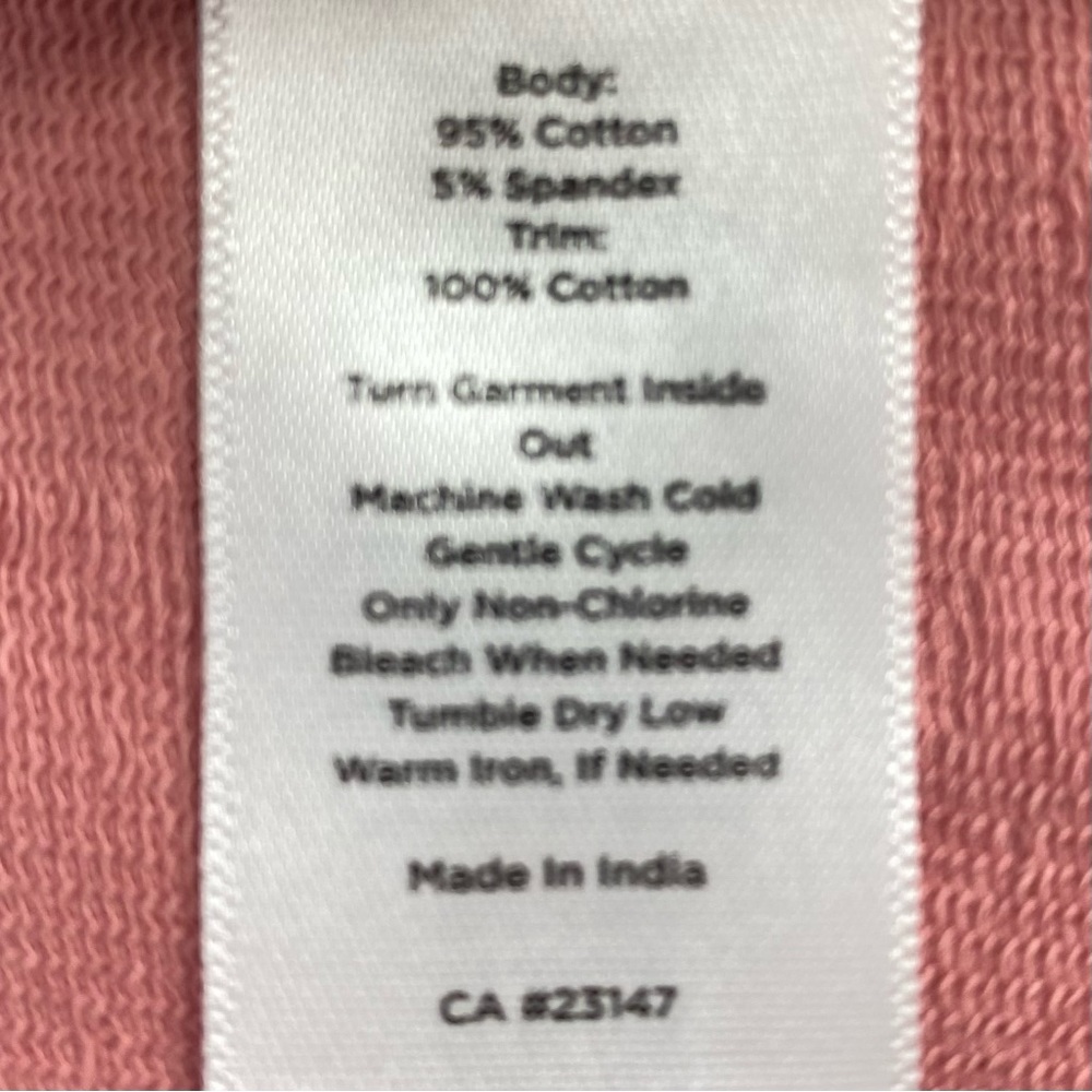 Talbots Women’s Dusty Rose Pink Long-Sleeve Top, Lace Eyelet Ruffle Trim, Size L - Picture 11 of 11